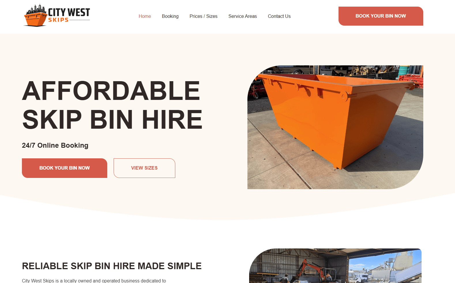 City West Skips project screenshot