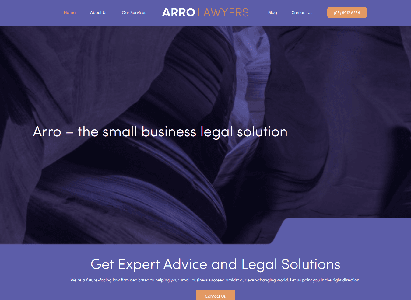 Arro Lawyers project screenshot